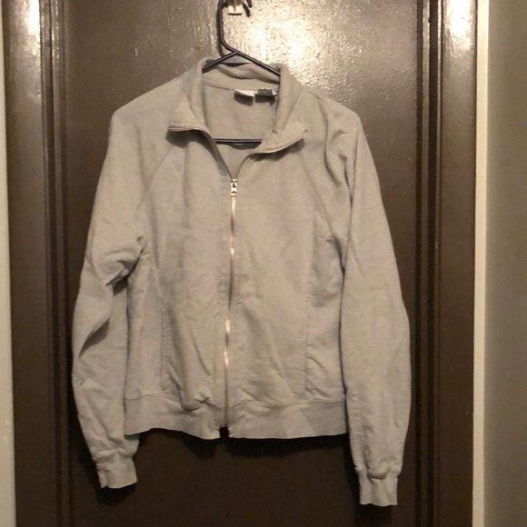 Lightweight jacket - 2 pockets. Zippered front. Gently used but not abused. - Picture 1 of 4